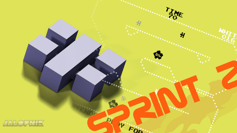 Illustration for article titled What If 8-Bit Racing Cars Were Rendered In 3D?
